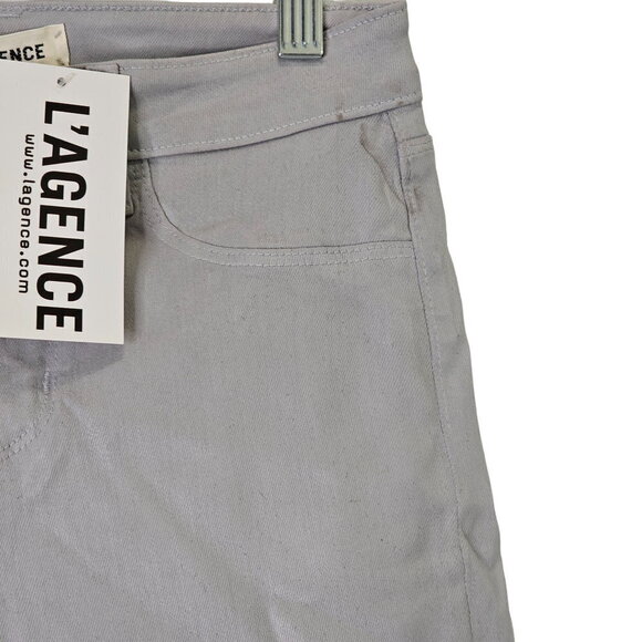 NWT L'AGENCE Margot Jean Cloud Coated 26 - Picture 3 of 9